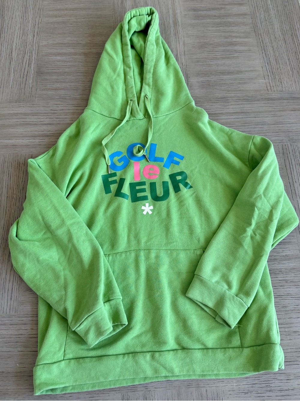 Converse x Golf Le Fleur Essentials Hoodie Green SZ M EUC  TYLER THE CREATOR